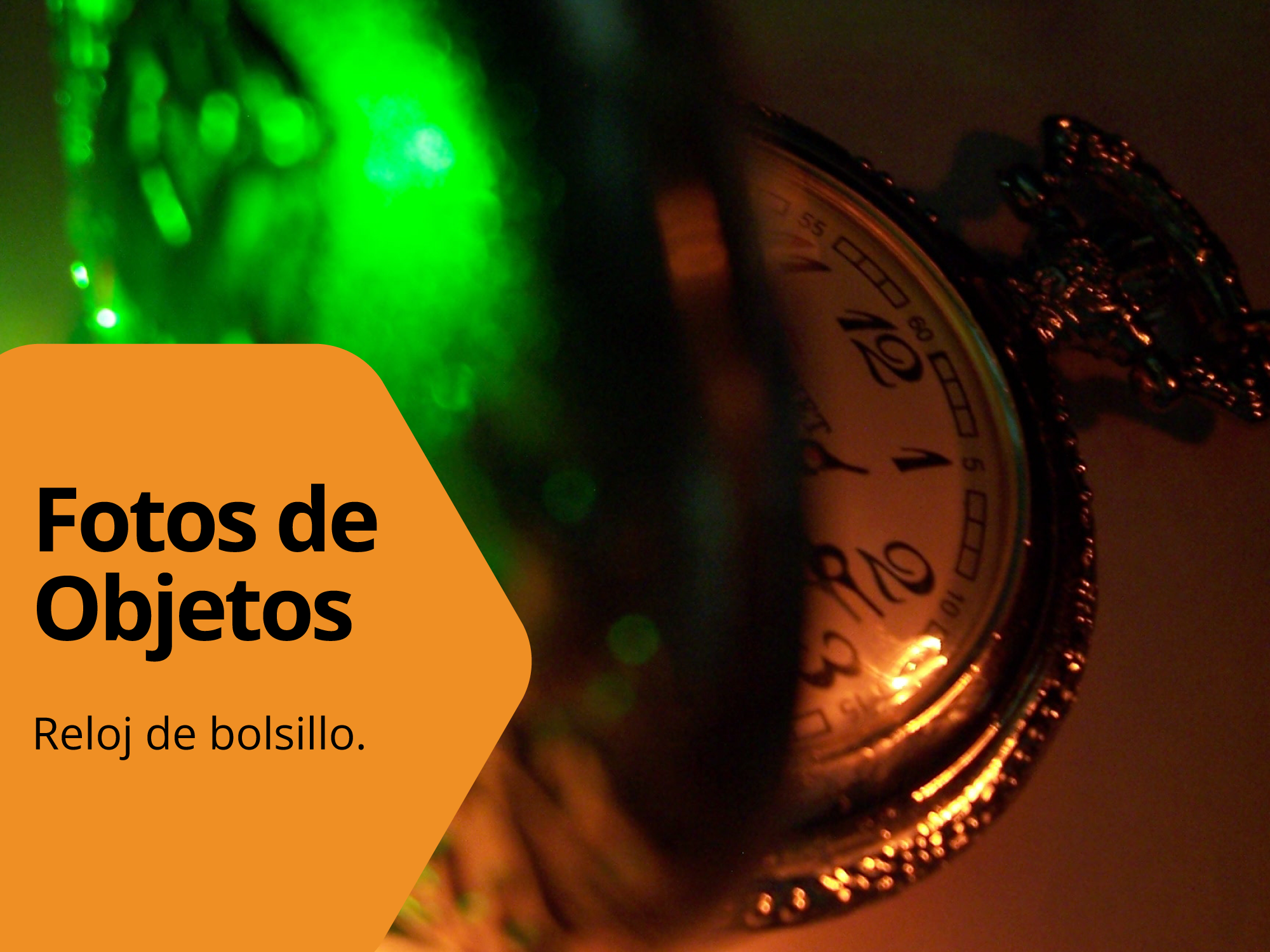 Fotografía de Objeto: Reloj de bolsillo.